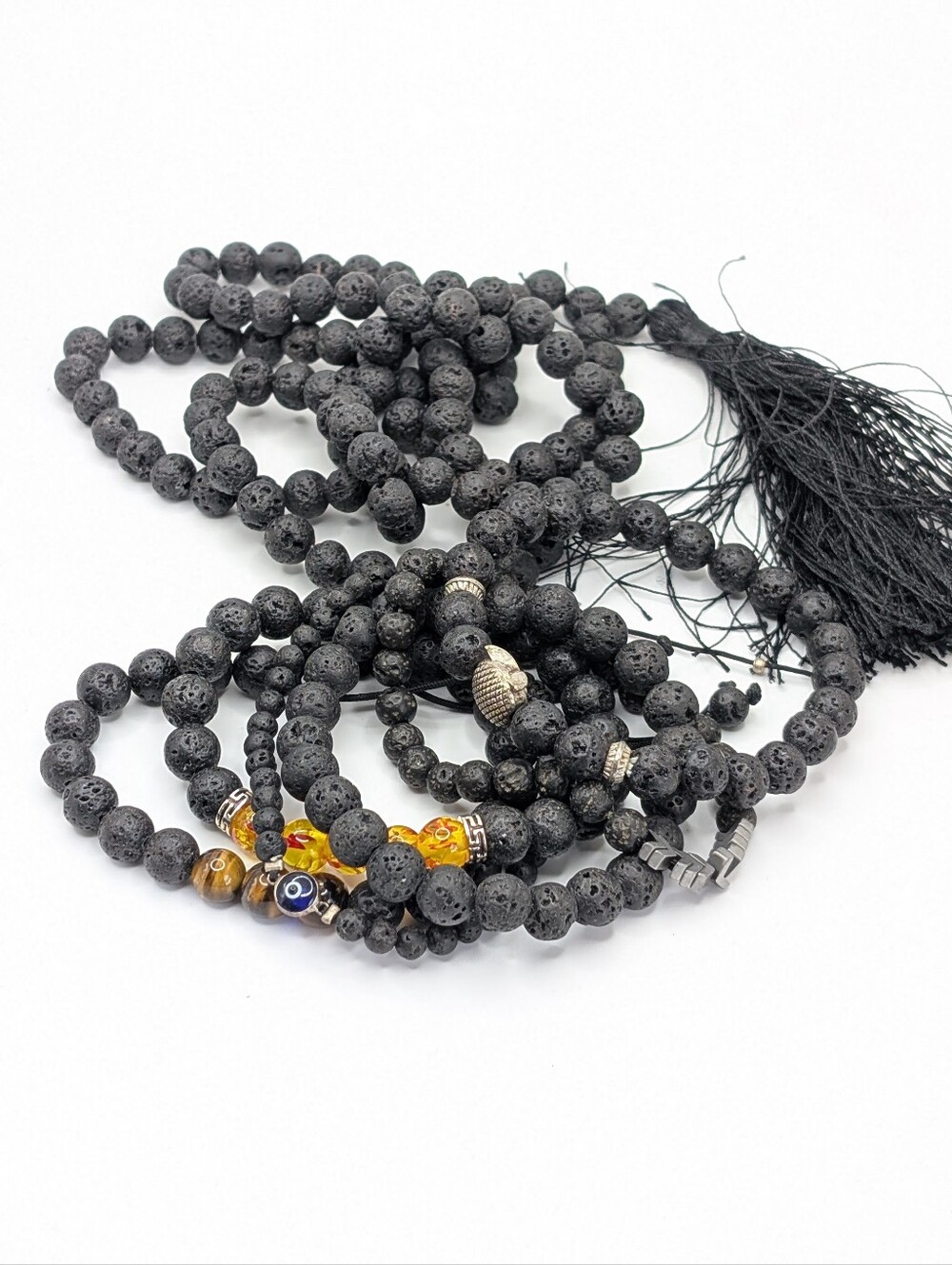 Lava Stone Jewelry Lot - Picture 4 of 6